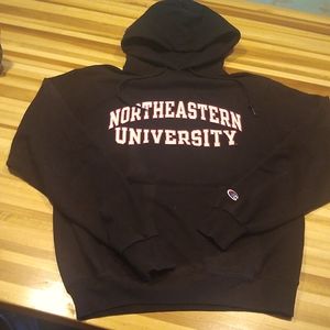 Northeastern University Hoodie Champion Small